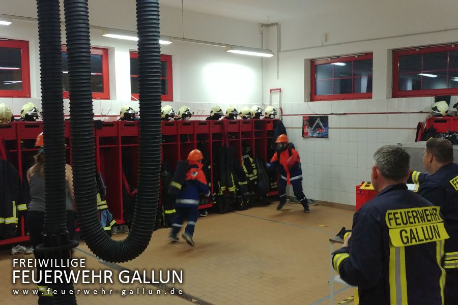 Berufsfeuerwehr-Wochenende unserer Jugendfeuerwehr